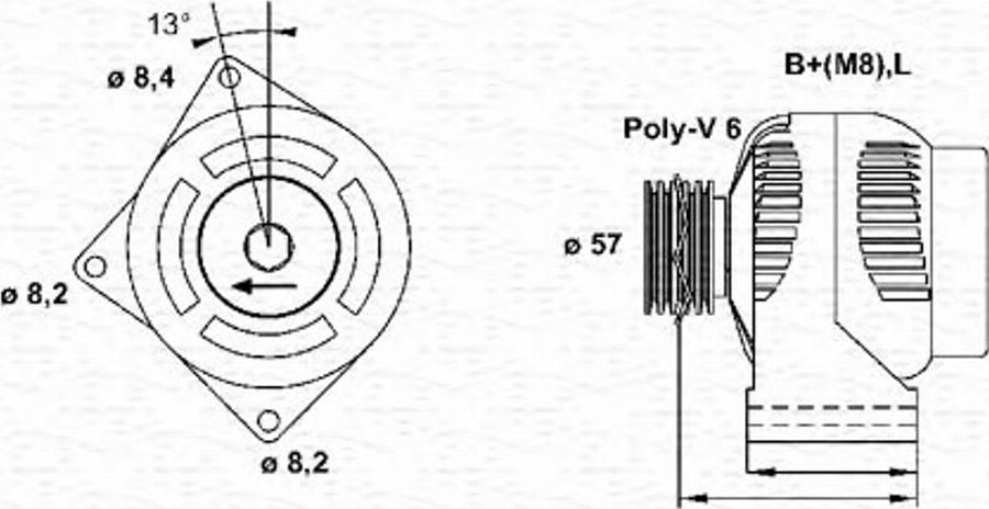 Magneti Marelli 943355123010 - Alternatore www.autoricambit.com