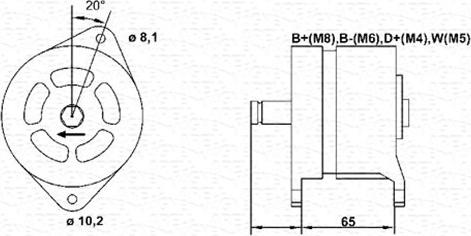 Magneti Marelli 943355232010 - Alternatore www.autoricambit.com