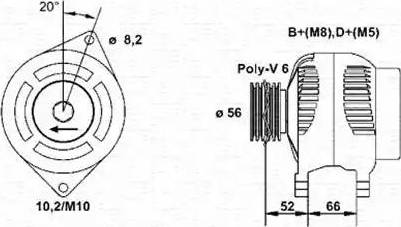 Magneti Marelli 943356964010 - Alternatore www.autoricambit.com