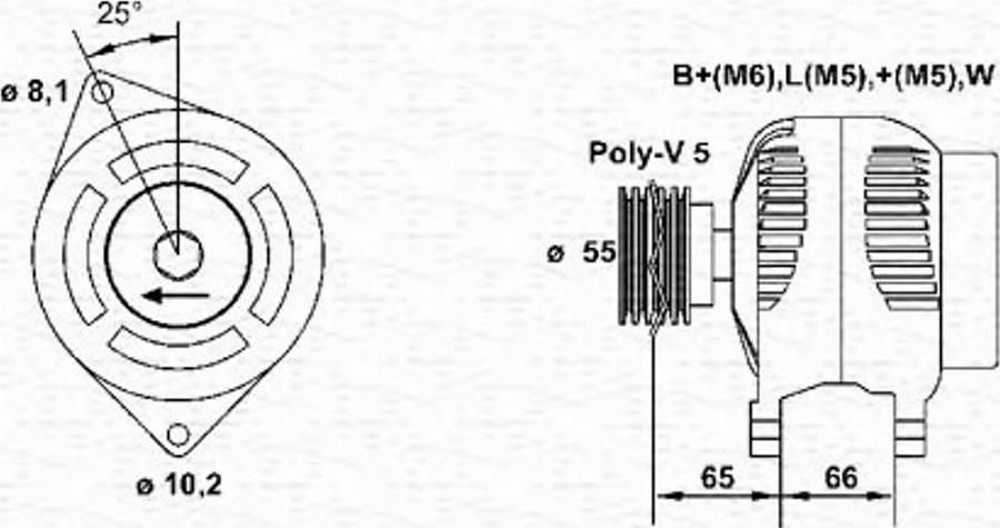 Magneti Marelli 943356963010 - Alternatore www.autoricambit.com