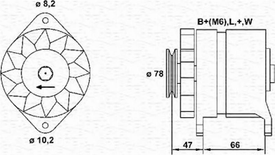 Magneti Marelli 943356981010 - Alternatore www.autoricambit.com