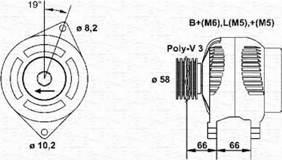 Magneti Marelli 943356979010 - Alternatore www.autoricambit.com