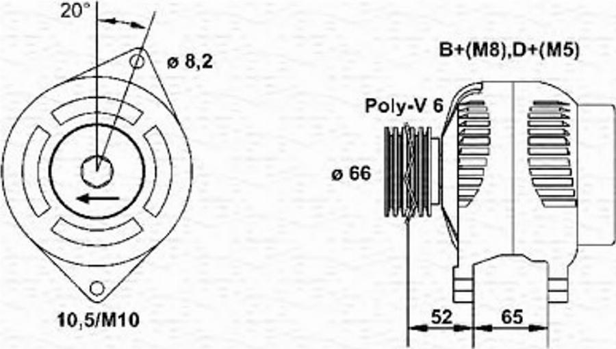 Magneti Marelli 943356976010 - Alternatore www.autoricambit.com