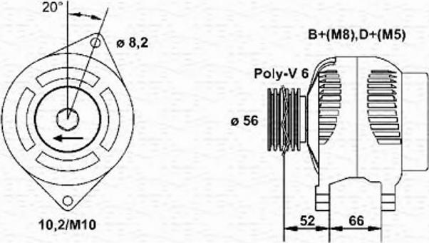 Magneti Marelli 943356973010 - Alternatore www.autoricambit.com