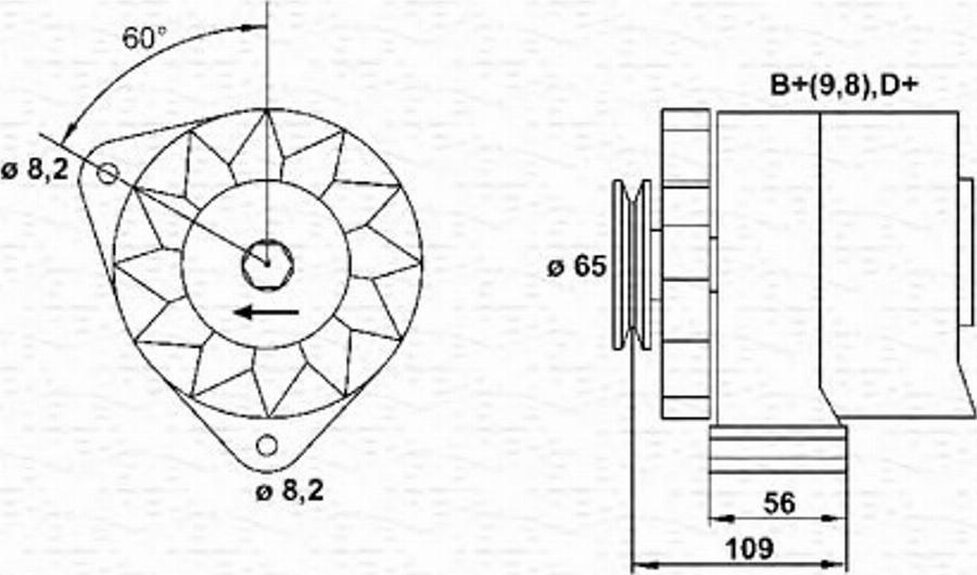 Magneti Marelli 943356446010 - Alternatore www.autoricambit.com