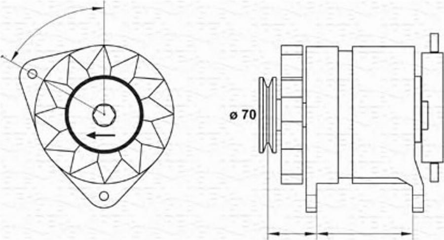 Magneti Marelli 943356595010 - Alternatore www.autoricambit.com