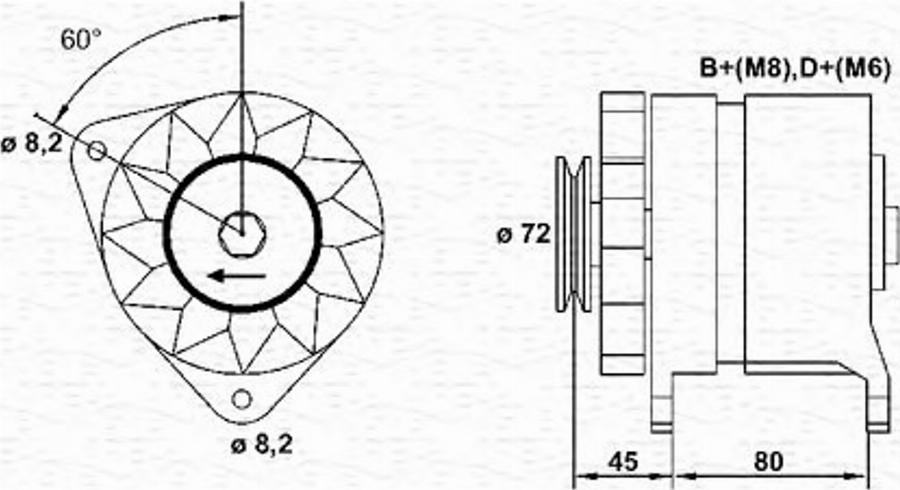 Magneti Marelli 943356503010 - Alternatore www.autoricambit.com