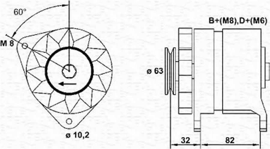 Magneti Marelli 943356519010 - Alternatore www.autoricambit.com