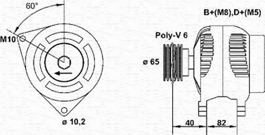 Magneti Marelli 943356515010 - Alternatore www.autoricambit.com