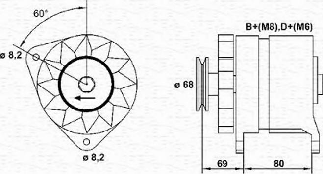 Magneti Marelli 943356512010 - Alternatore www.autoricambit.com