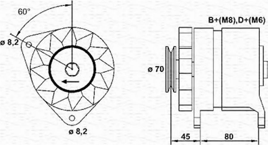 Magneti Marelli 943356521010 - Alternatore www.autoricambit.com