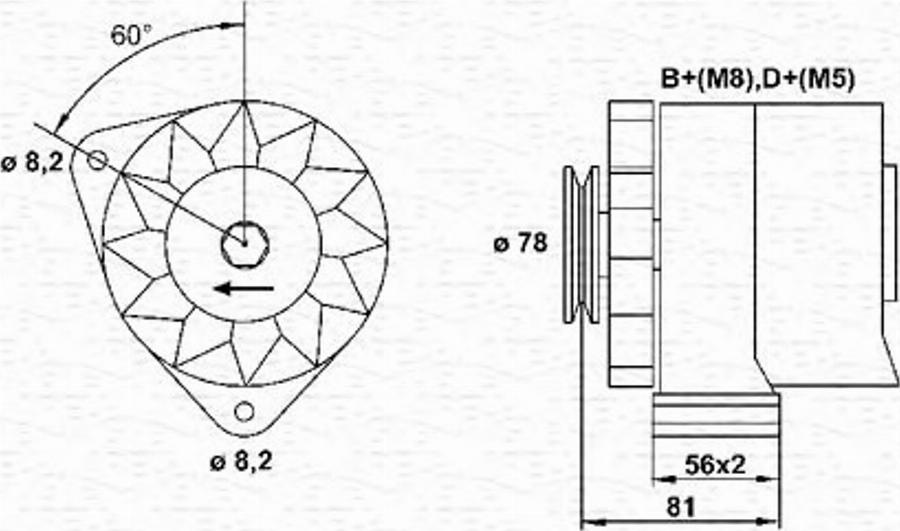 Magneti Marelli 943356649010 - Alternatore www.autoricambit.com