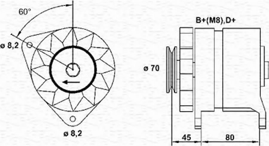 Magneti Marelli 943356653010 - Alternatore www.autoricambit.com