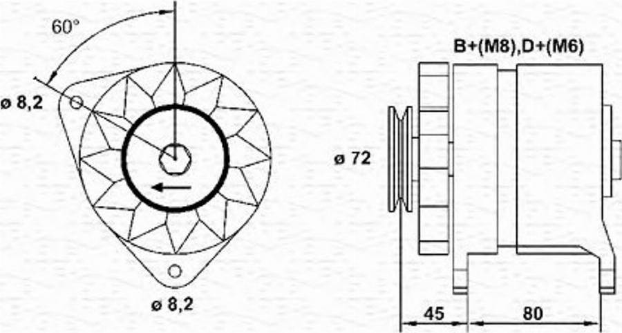 Magneti Marelli 943356652010 - Alternatore www.autoricambit.com