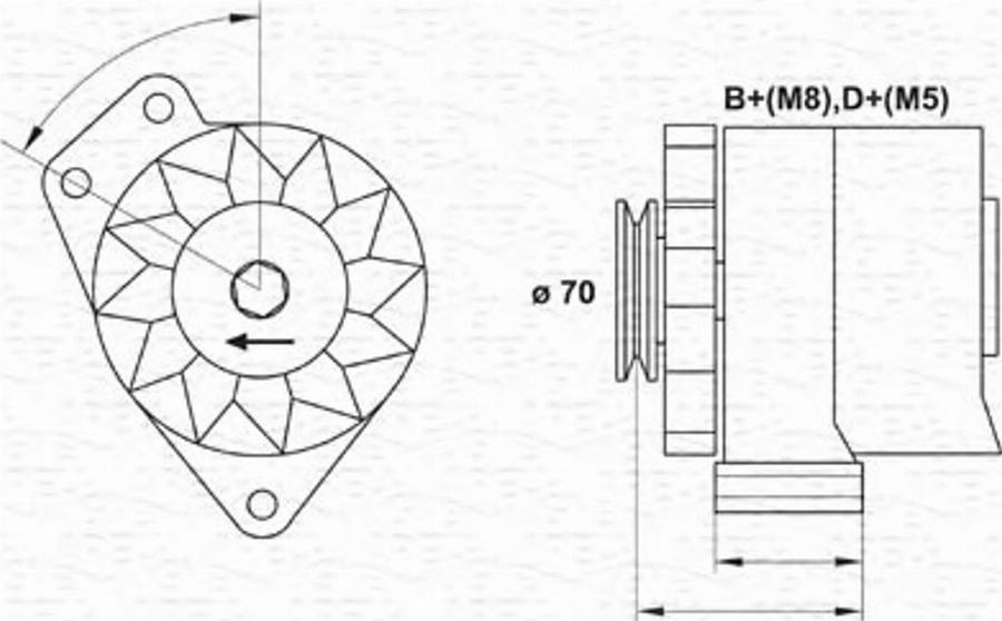 Magneti Marelli 943356606010 - Alternatore www.autoricambit.com