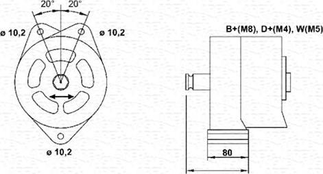 Magneti Marelli 943356685010 - Alternatore www.autoricambit.com