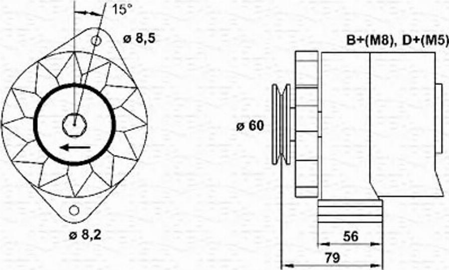 Magneti Marelli 943356679010 - Alternatore www.autoricambit.com