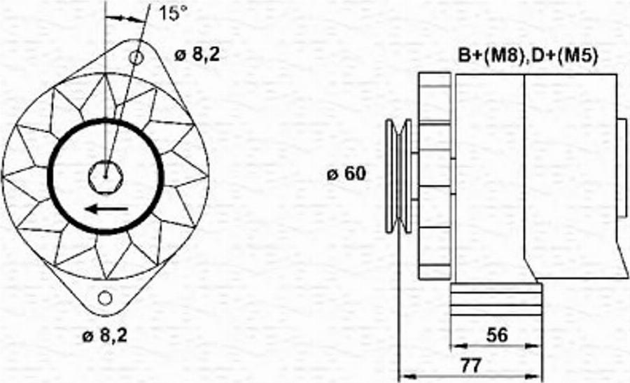 Magneti Marelli 943356676010 - Alternatore www.autoricambit.com