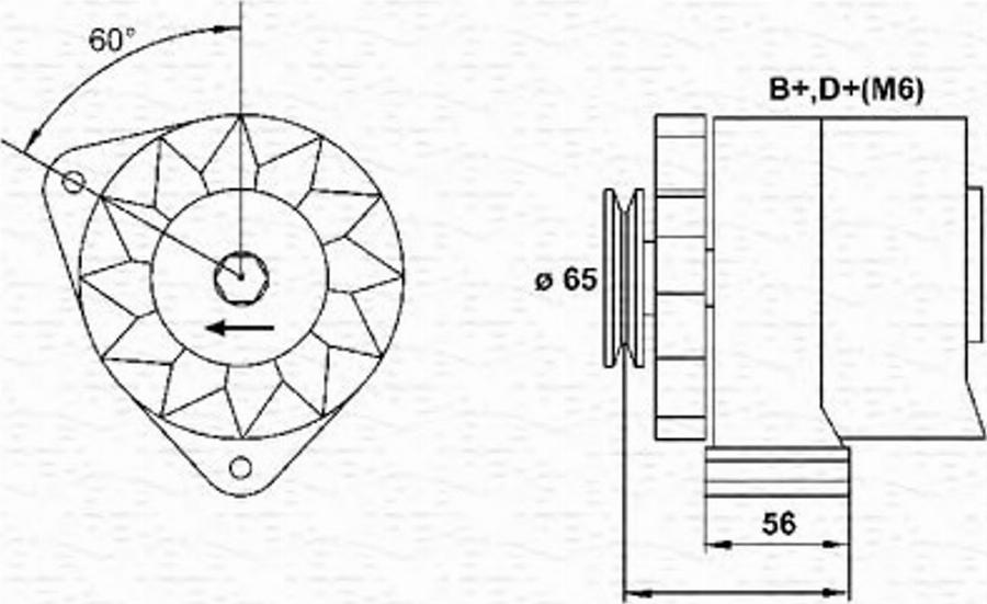 Magneti Marelli 943356090010 - Alternatore www.autoricambit.com