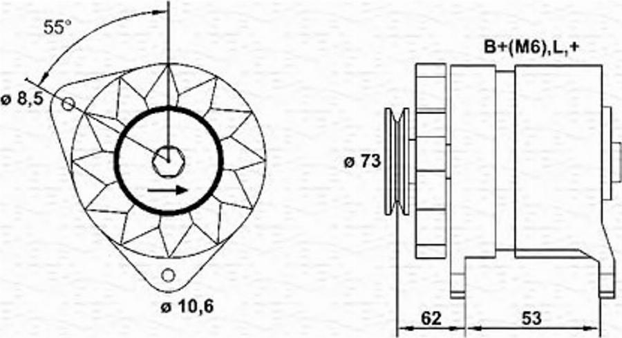 Magneti Marelli 943356142010 - Alternatore www.autoricambit.com