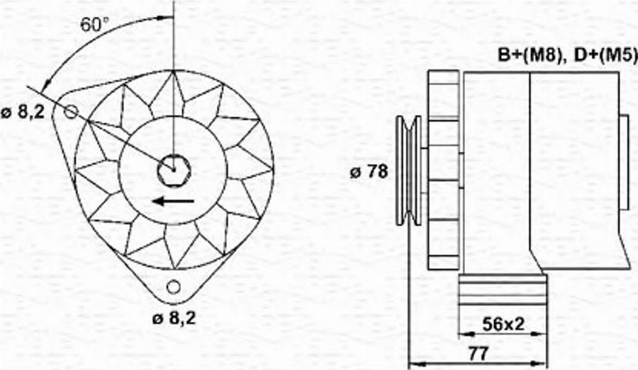 Magneti Marelli 943356803010 - Alternatore www.autoricambit.com