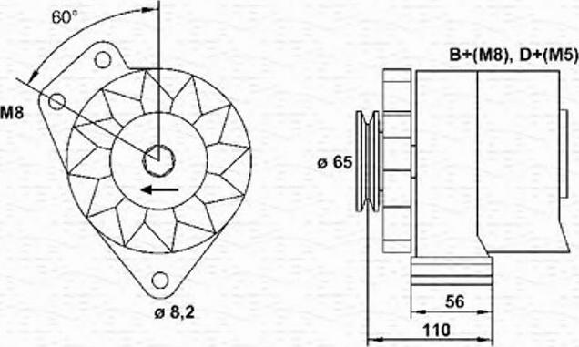 Magneti Marelli 943356818010 - Alternatore www.autoricambit.com