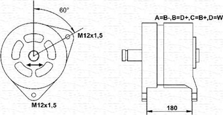 Magneti Marelli 943356258010 - Alternatore www.autoricambit.com