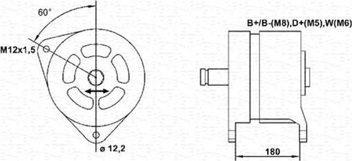 Magneti Marelli 943356267010 - Alternatore www.autoricambit.com