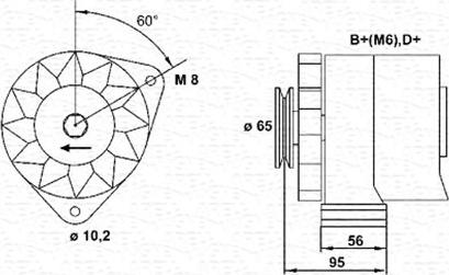 Magneti Marelli 943356202010 - Alternatore www.autoricambit.com