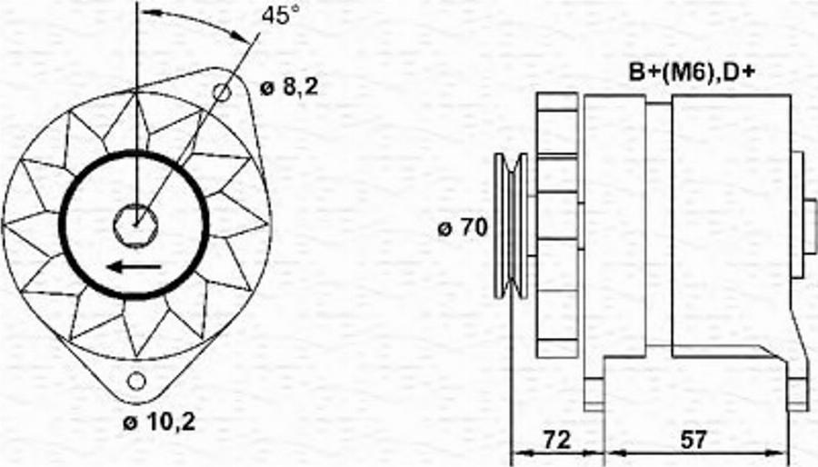 Magneti Marelli 943356214010 - Alternatore www.autoricambit.com