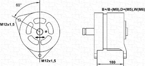 Magneti Marelli 943356226010 - Alternatore www.autoricambit.com