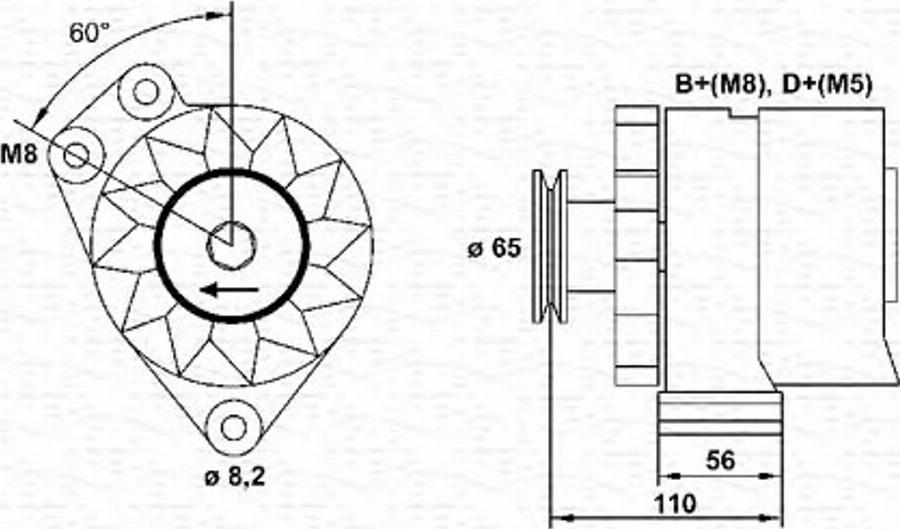 Magneti Marelli 943356797010 - Alternatore www.autoricambit.com