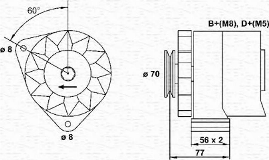 Magneti Marelli 943356749010 - Alternatore www.autoricambit.com