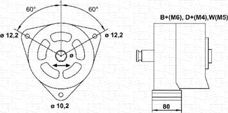 Magneti Marelli 943356709010 - Alternatore www.autoricambit.com