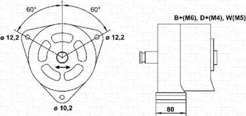 Magneti Marelli 943356708010 - Alternatore www.autoricambit.com