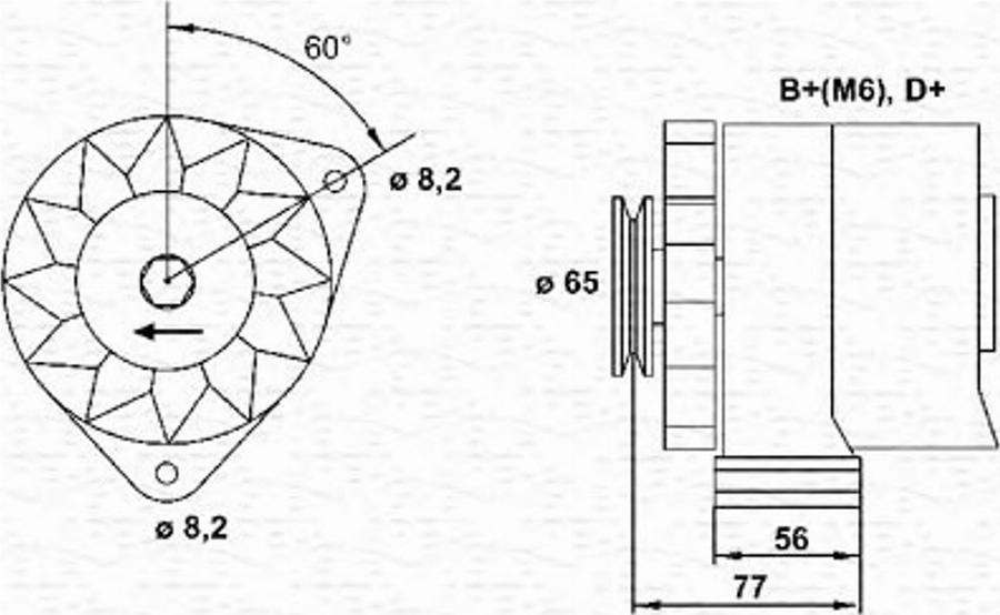 Magneti Marelli 943356703010 - Alternatore www.autoricambit.com