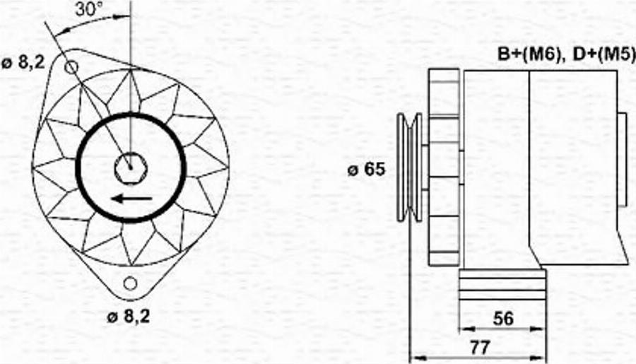 Magneti Marelli 943356728010 - Alternatore www.autoricambit.com