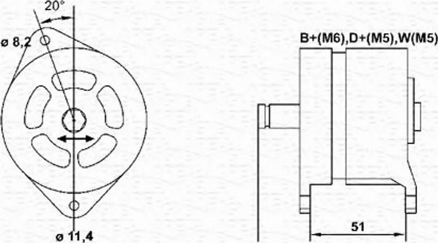 Magneti Marelli 943357557010 - Alternatore www.autoricambit.com