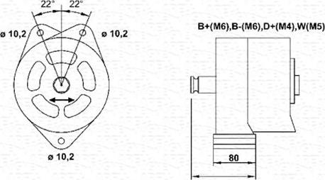 Magneti Marelli 943357257010 - Alternatore www.autoricambit.com