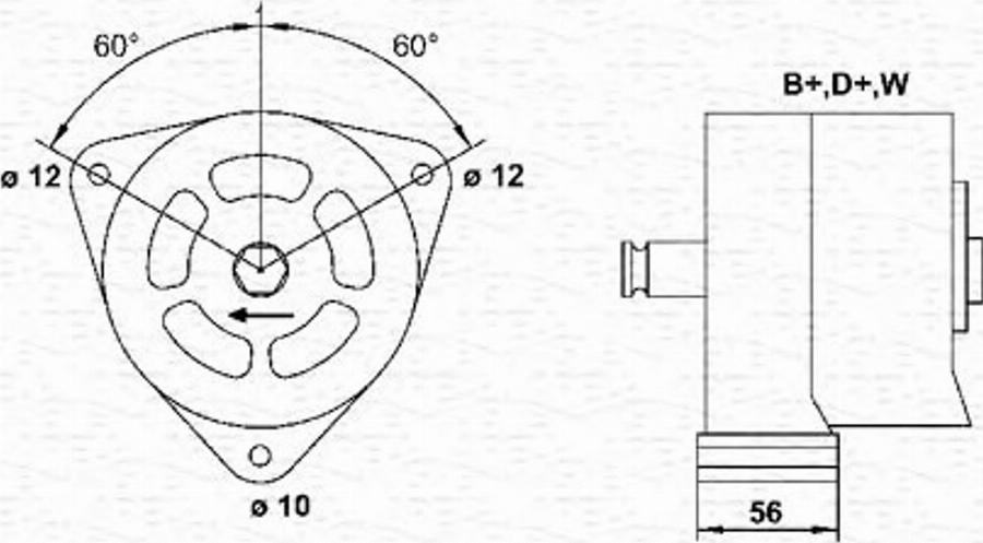 Magneti Marelli 943357707010 - Alternatore www.autoricambit.com