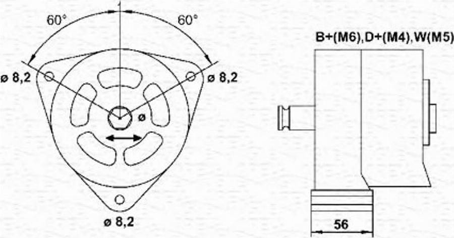 Magneti Marelli 943 35 771 501 0 - Alternatore www.autoricambit.com