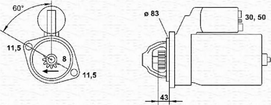 Magneti Marelli 943241037010 - Motorino d'avviamento www.autoricambit.com