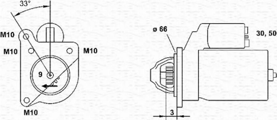 Magneti Marelli 943251915010 - Motorino d'avviamento www.autoricambit.com