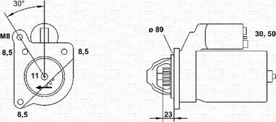 Magneti Marelli 943251442010 - Motorino d'avviamento www.autoricambit.com