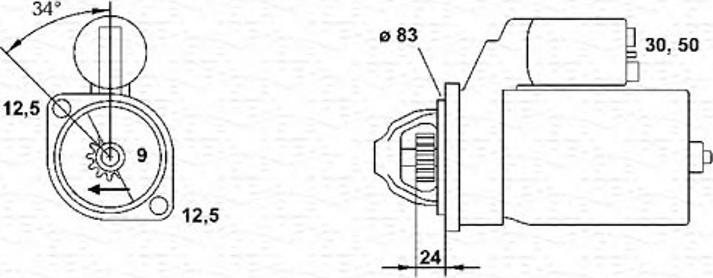 Magneti Marelli 943251408010 - Motorino d'avviamento www.autoricambit.com