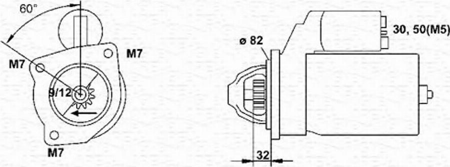 Magneti Marelli 943251402010 - Motorino d'avviamento www.autoricambit.com