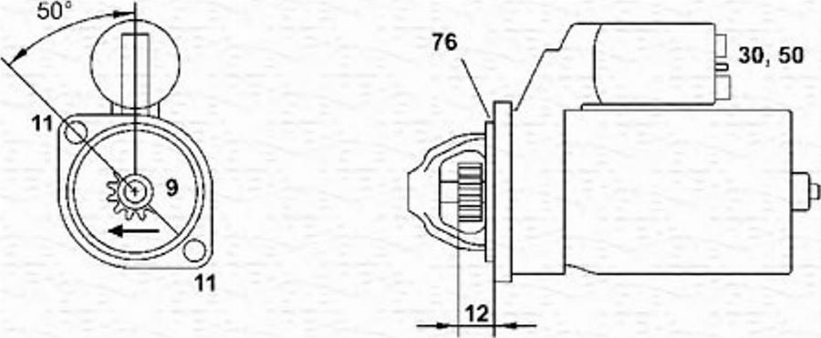 Magneti Marelli 943251549010 - Motorino d'avviamento www.autoricambit.com