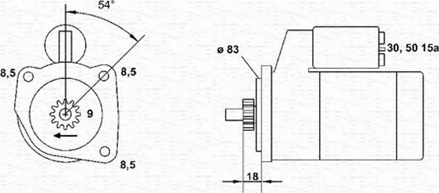 Magneti Marelli 943251646010 - Motorino d'avviamento www.autoricambit.com