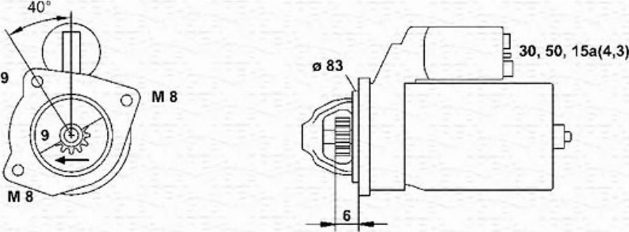 Magneti Marelli 943251627010 - Motorino d'avviamento www.autoricambit.com