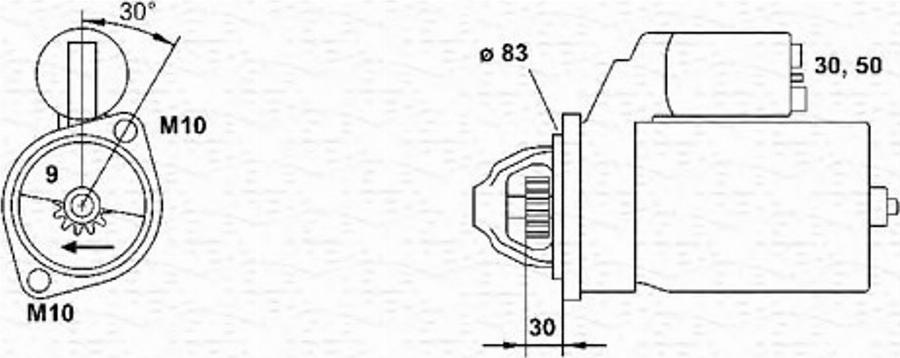 Magneti Marelli 943251674010 - Motorino d'avviamento www.autoricambit.com